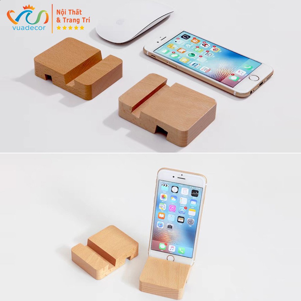 Giá đỡ điện thoại VUADECOR thiết kế nhỏ gọn cố định điện thoại decor trang trí | BigBuy360 - bigbuy360.vn