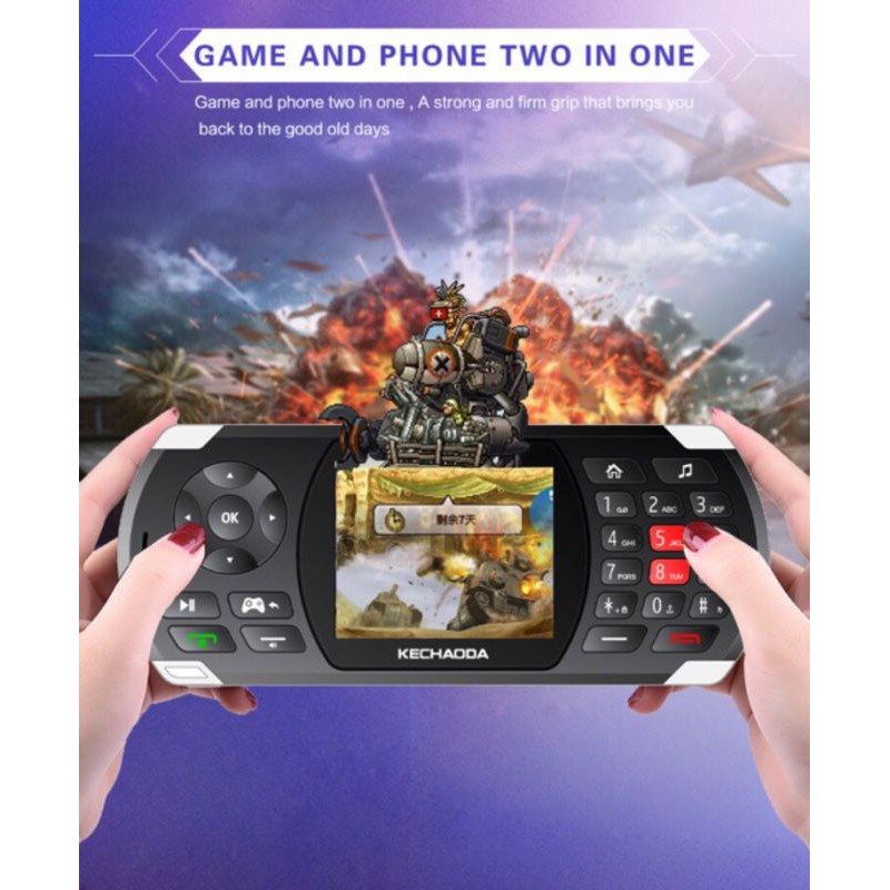 Điện Thoại Kechaoda K110 Chơi GAME Loa To Pin Trâu Đèn Pin Siêu Sáng