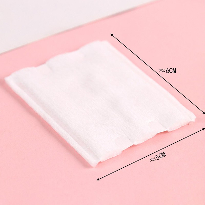 Miếng Bông Tẩy Trang cotton Mềm Mại Tiện Dụng Bông cotton Tự Nhiên 100% Nguyên Chất Chuyên Dụng Trang Điểm