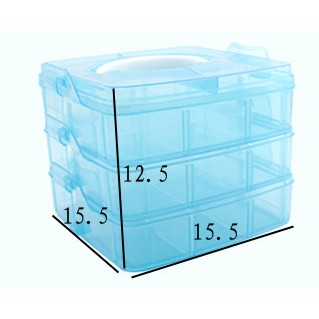 hộp đựng đồ 18 ngăn 3 tầng