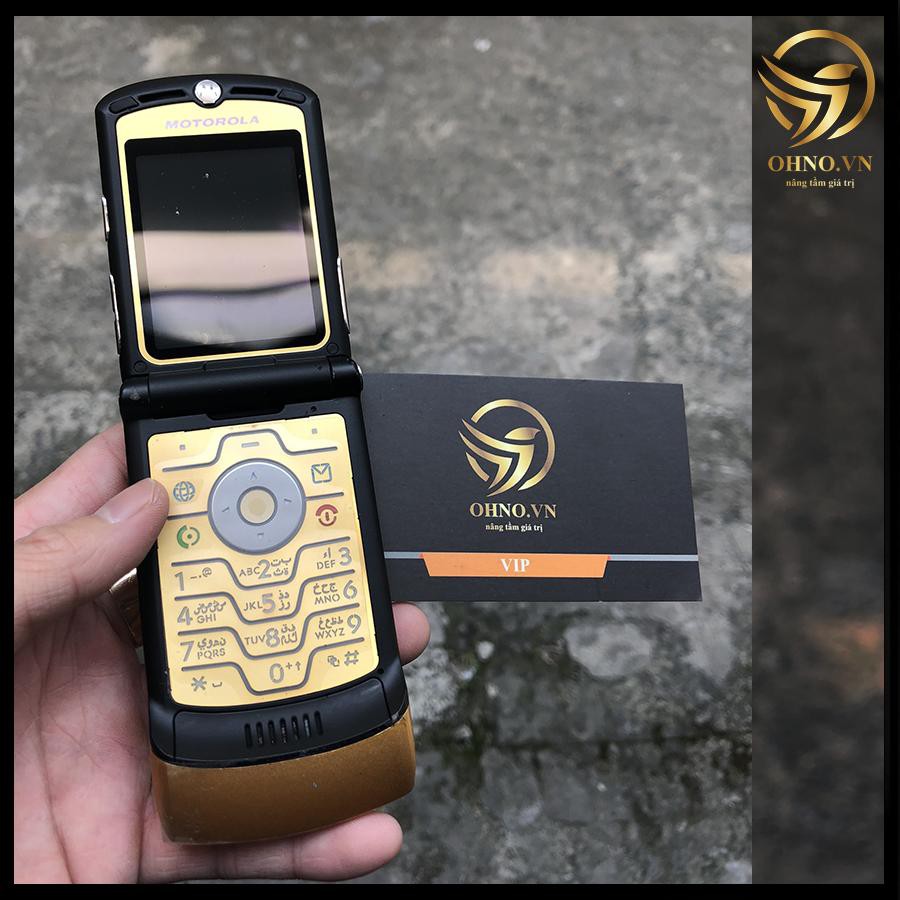 Điện Thoại Motorola v3i Zin Điện Thoại Nắp Gập Motorola v3i Mới Điện Thoại Bật Nắp Chính Hãng Bảo Hành 24 Tháng - OHNO | BigBuy360 - bigbuy360.vn