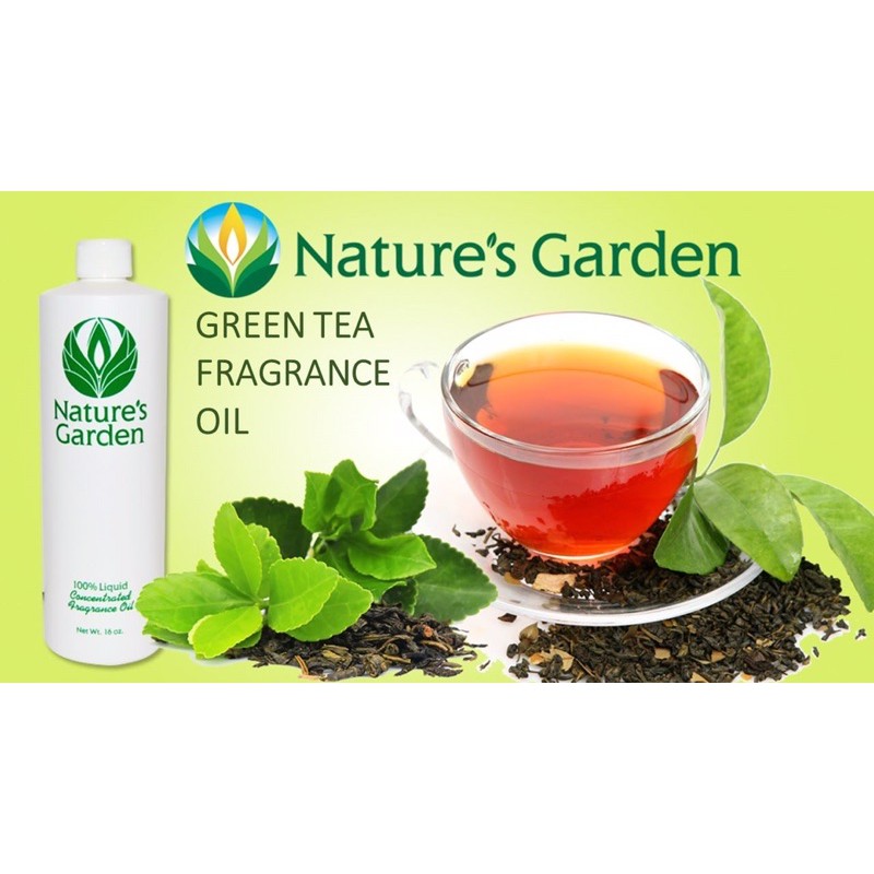 Hương Liệu Mỹ Nature's Garden mùi Trà Xanh - Green tea làm nến thơm handmade - làm xà phòng handmade