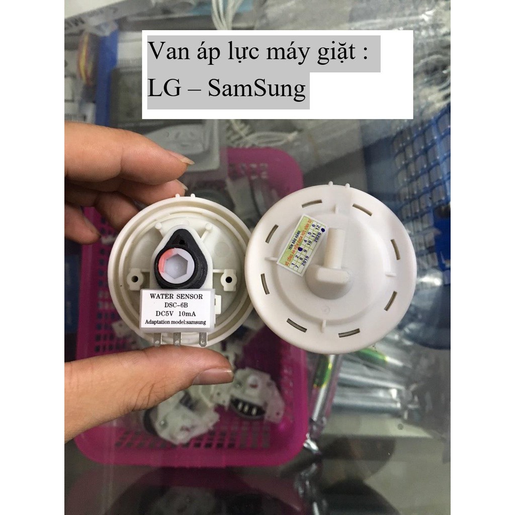 Van áp lực máy giặt LG và Samsung