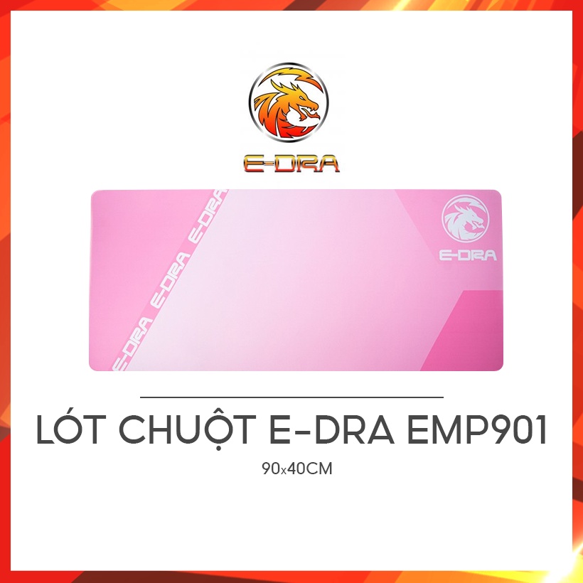 Tấm Lót Chuột Gaming E-Dra EMP901 (90CM x 40CM) - EMP901 (Màu Hồng)