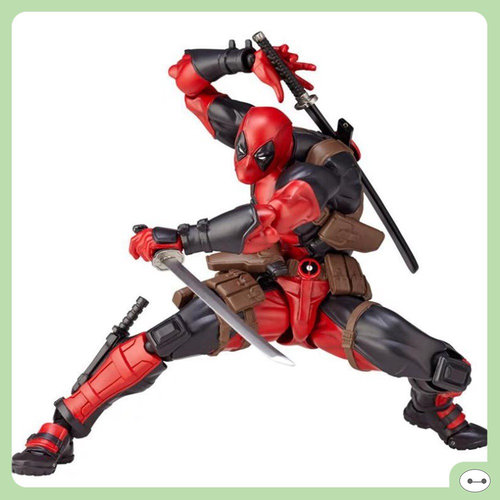 MÔ HÌNH FIGMA SIÊU ANH HÙNG CỬ ĐỘNG KHỚP IRONMAN / SPIDERMAN/ DEADPOOL / HULK CỰC ĐẸP