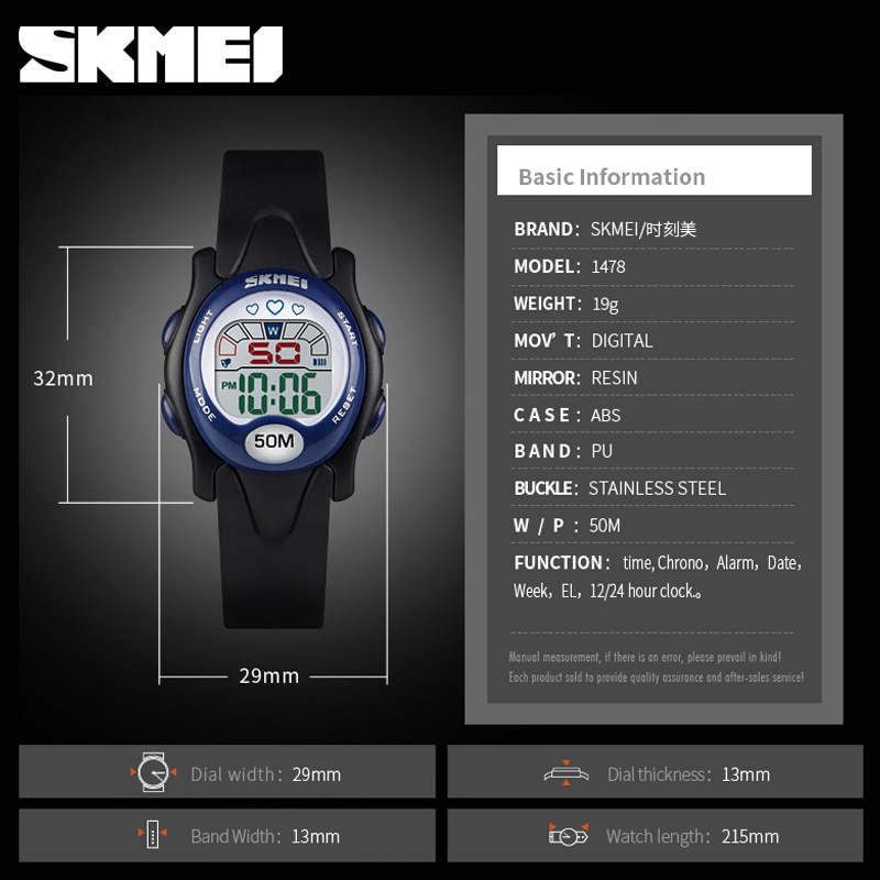 Đồng Hồ Thể Thao Điện Tử Đa Năng Chống Thấm Nước Cho Bé | BigBuy360 - bigbuy360.vn