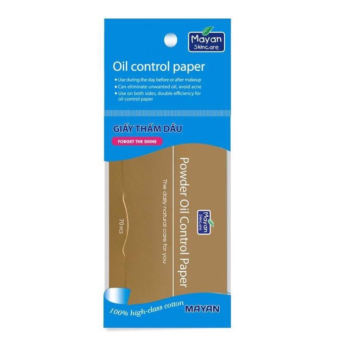 Giấy Thấm Dầu Mayan Oil Control Paper