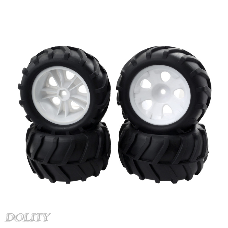 [DOLITY]1/16 Scale RC Truck Buggy 85mm Rubber Tire Tyres for High Speed HSP HPI Accs