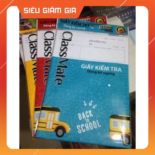 Giấy kiểm tra cấp 2 và 3  - khách sỉ ib