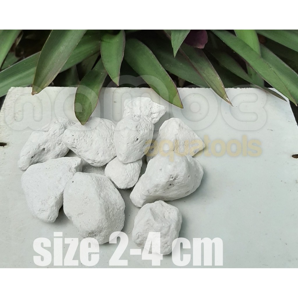 [Mã 159FMCGSALE giảm 8% đơn 500K] Vật liệu lọc Đá Lông Vũ (1kg) - Nham Thạch Trắng Thổ Nhĩ Kỳ