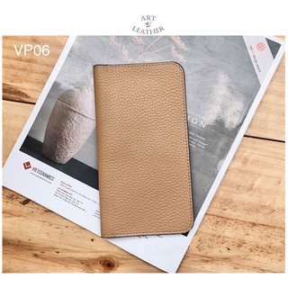 Ví dài unisex cầm tay đẹp da thật Art Leather VP06