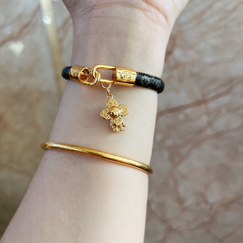 Vòng tay Lv Viviene , Tribute mạ vàng 1:1 siêu xịn