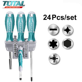 Bộ 24 tua vít Total TACSD302462