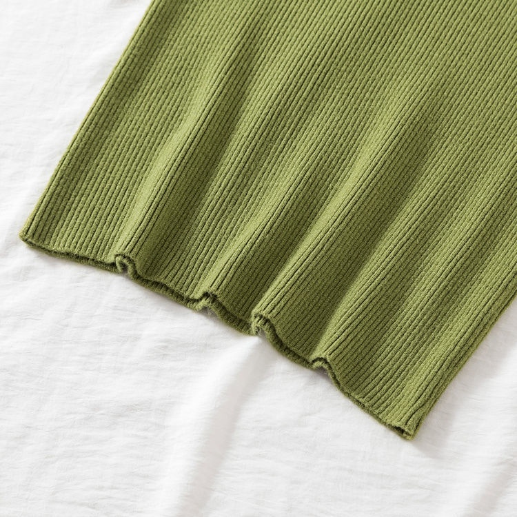 Áo thun Pure Cube tay ngắn cổ tròn thiết kế mỏng chất liệu dệt kim cao cấp thời trang dành cho nữ