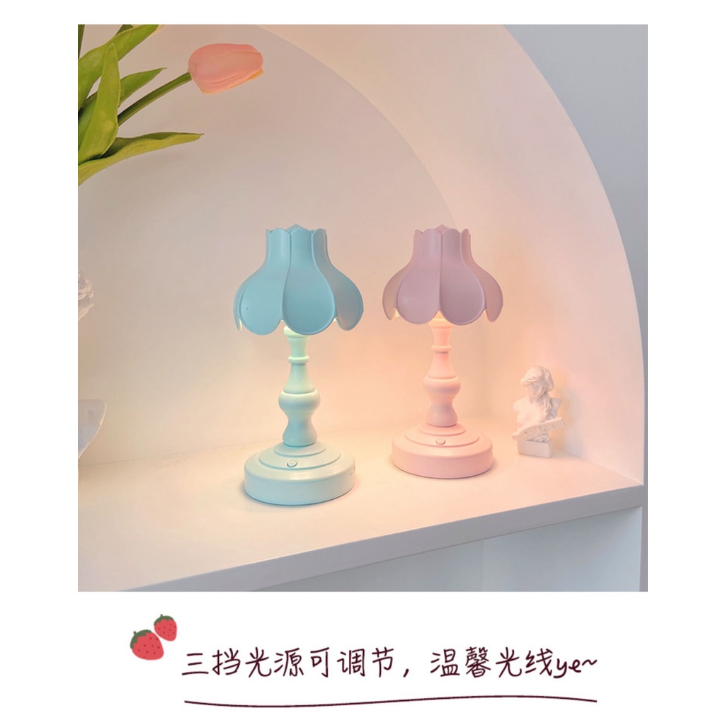 [hàng sẵn mới về] đèn mini để bàn nhiều kiểu-đèn siêu nhỏ để phòng ngủ-đế đèn mini có hít