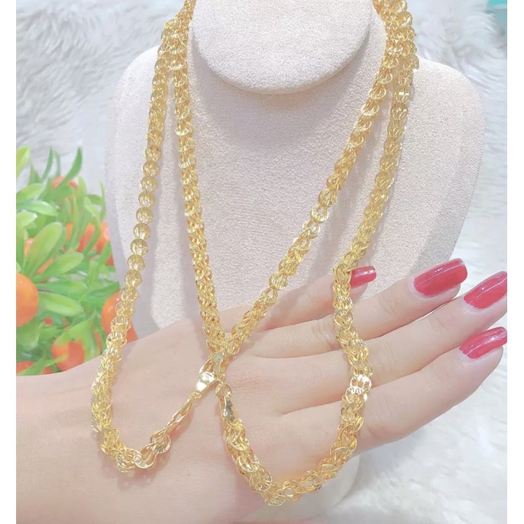 Dây chuyền phụng dát vàng 18 cao cấp