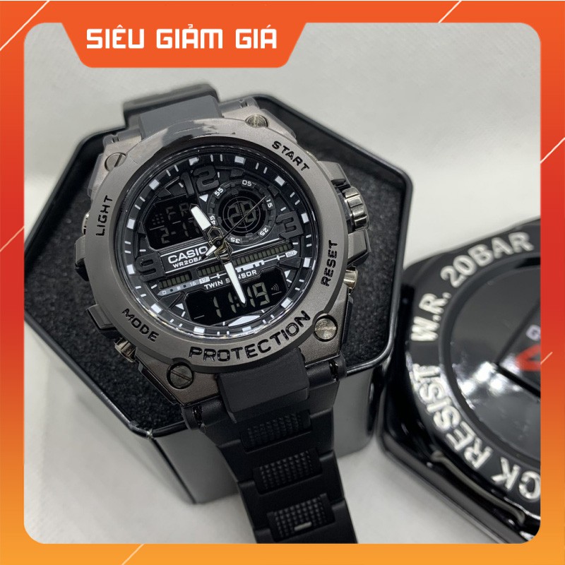 (Thẻ Bảo Hành 12 Tháng) Đồng Hồ Nam Casio G-Shock GTS 8600 Original –Chống Nước 20Bar- Đồng.Hồ.G.Shock