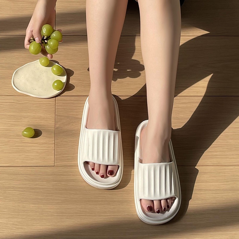Dép Đi Trong Nhà Đế Mềm Chống Trượt Khử Mùi Cho Cặp Đôi