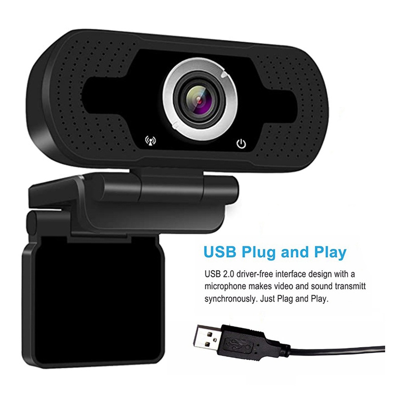 Webcam W8 Độ Phân Giải 1080p Full Hd Cho Pc Laptop | BigBuy360 - bigbuy360.vn