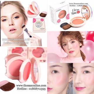 Phấn Má Hồng Essance Cao Cấp 2 Tầng