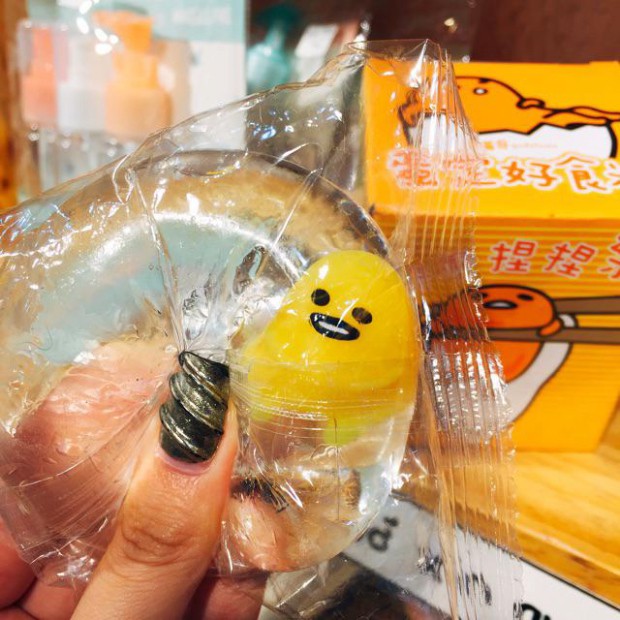 Trứng lười bóp gudetama xả stress