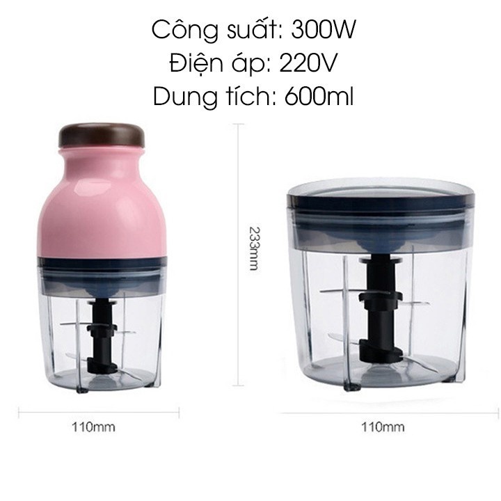 MÁY XAY SINH TỐ TIỆN DỤNG OSAKA NẮP NÂU CÔNG SUẤT 350W