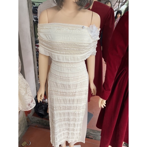 SET ÁO DÀI REN TRỄ VAI HOT HIT | BigBuy360 - bigbuy360.vn