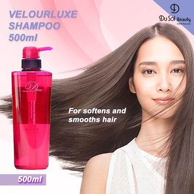 Dầu gội dành cho tóc mảnh Milbon Deesse's Velourluxe Shampoo 500ml phục hồi tóc hư tổn, khô xơ