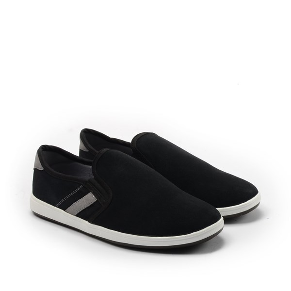 GIÀY BQ - Giày Slip-on nam xỏ trơn đi siêu nhẹ màu đen, GTT 6246 Đổi trả trong 30 ngày | BigBuy360 - bigbuy360.vn