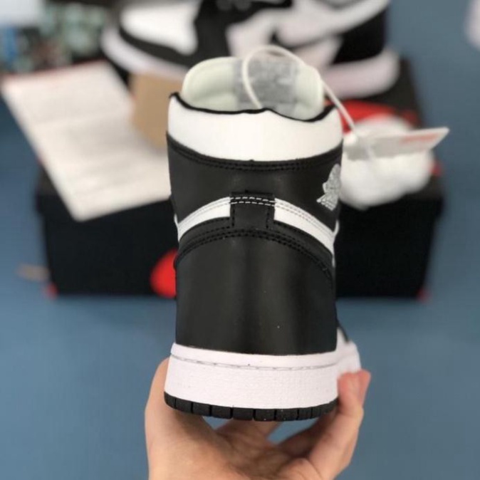 [FREE SHIP] Giày Thể Thao Jordan 1 High Đen Trắng Panda, Sneaker Nam Nữ JD1 Fullbox Da Nhăn | WebRaoVat - webraovat.net.vn