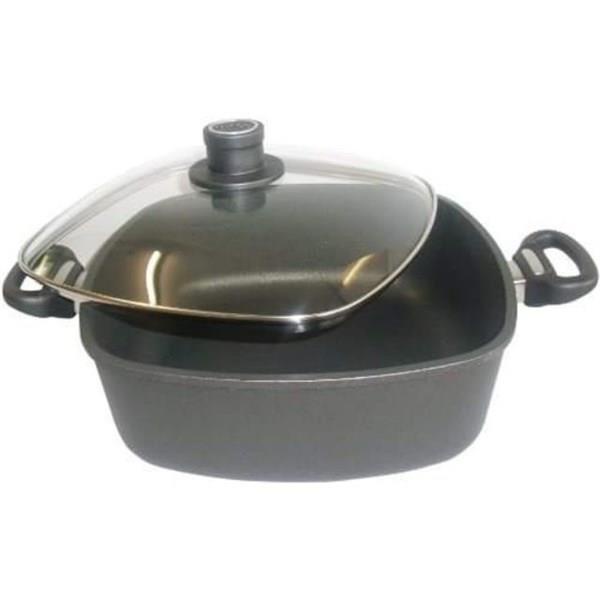 Chảo vuông 2 quai cầm WOLL Diamond Lete Casseroles Công nghệ chống dính kim cương - Made in Germany