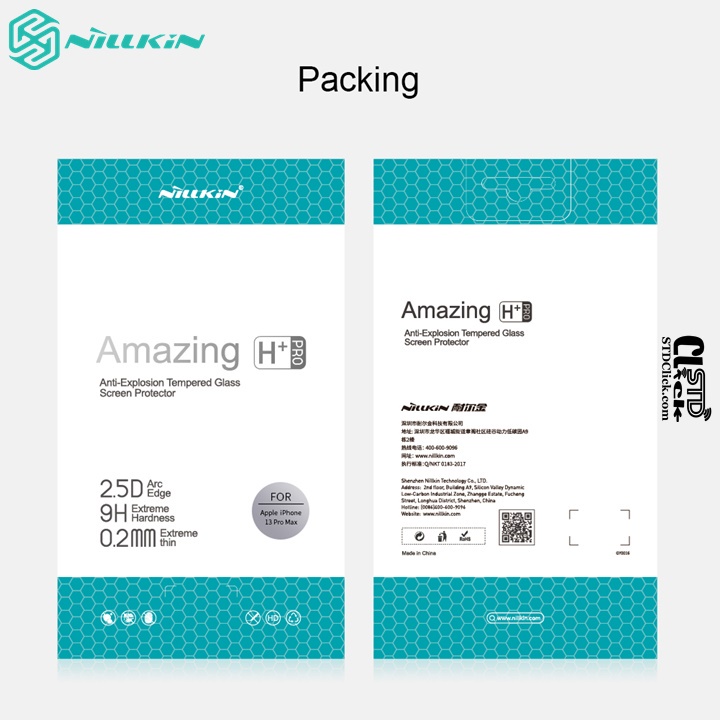 KÍNH CƯỜNG LỰC IPHONE 13 PRO MAX NILLKIN H+PRO CHÍNH HÃNG