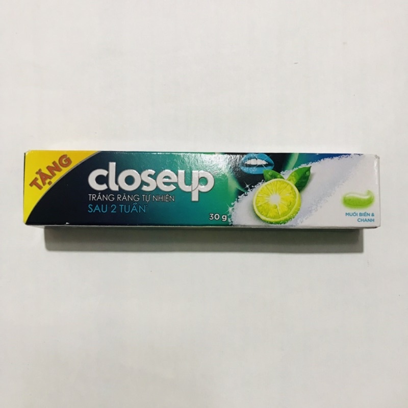 Kem đánh răng closeup muối biển và chanh 30g