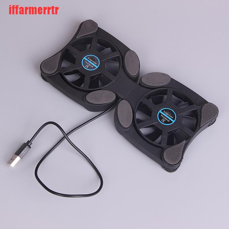 Đế Tản Nhiệt Với 2 Quạt Tản Nhiệt Cho Laptop 10 "- 14"