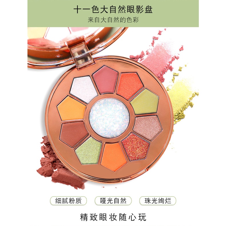 Trang ĐiểmMIXIUBảng Phấn Mắt 11 Màu Của Mixiu Nature insPhấn Mắt Mờ Ngọc Trai Giá Rẻ Dành Cho Học Sinh Siêu Hot | BigBuy360 - bigbuy360.vn