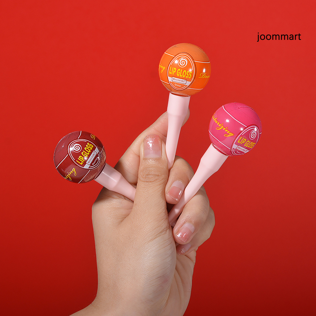 Son Môi Chống Thấm Nước Chống Dính Thiết Kế Hình Cây Kẹo Mút