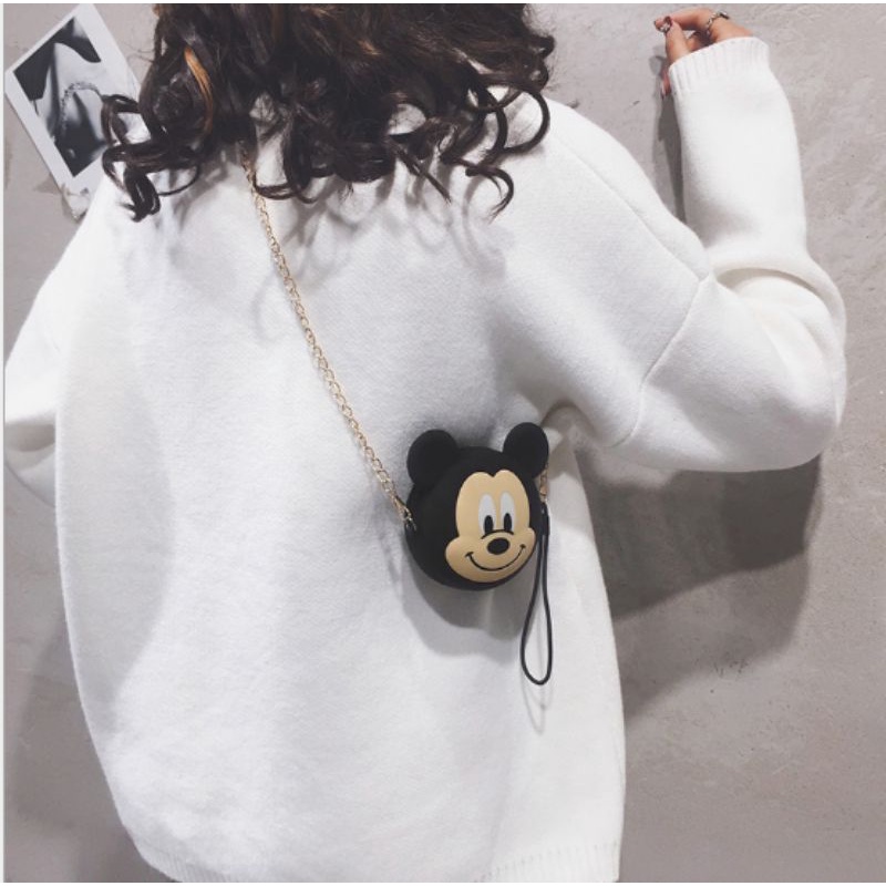 Ví đựng xu cho bé hình mickey,,,