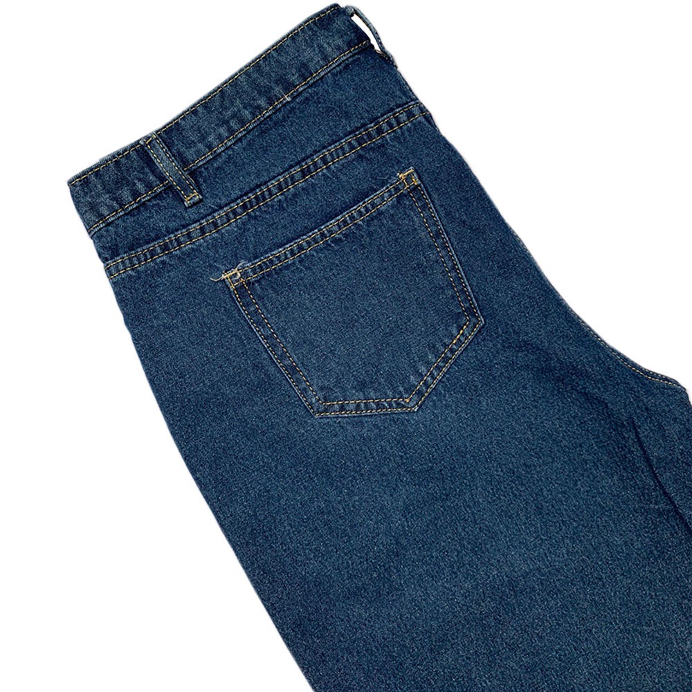 Quần short jean Ngố BIGSIZE / Quần Lửng 5 Tấc - Ngố Không Giãn Lưng Cao