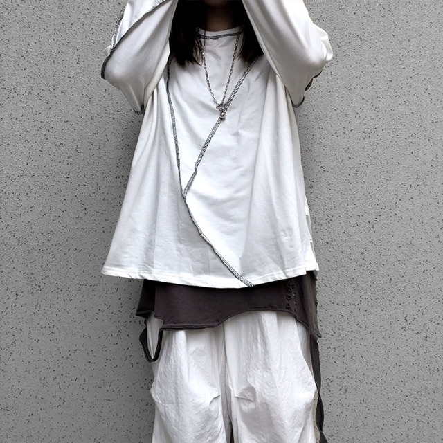 Áo thun cotton viền nổi | BigBuy360 - bigbuy360.vn