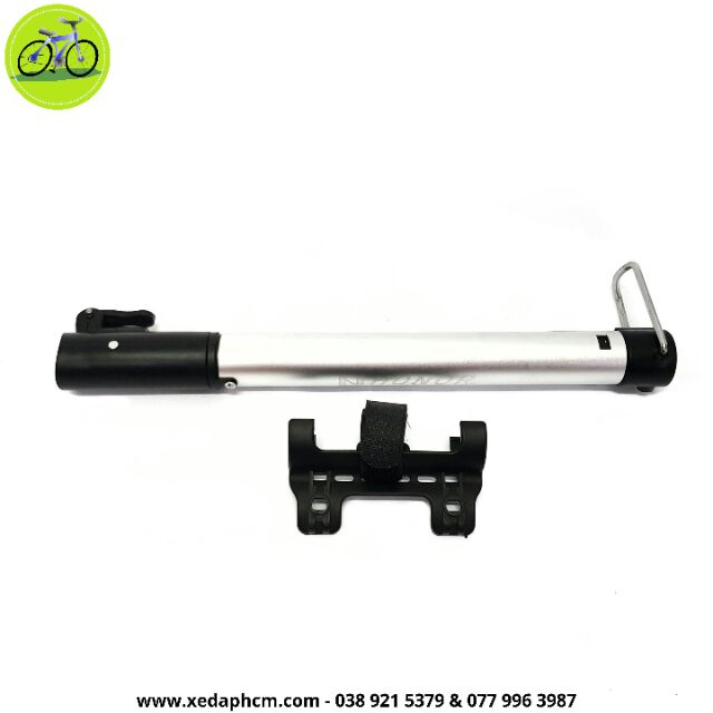 Ống bơm xe đạp mini treo sườn nhỏ gọn đa năng