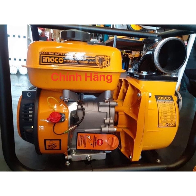 INGCO Máy bơm nước dùng xăng 7.0 HP GWP302 (Cam kết Chính Hãng 100%)