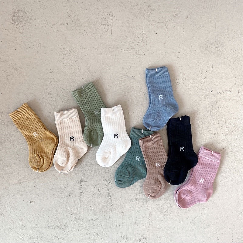 Tất trơn cao cổ cho bé yêu - LunaKids [Ảnh thật]