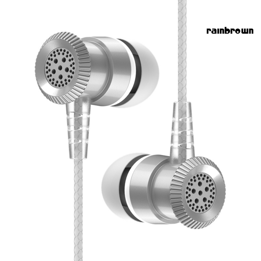 /REJ/ Universal In-ear Wired Stereo Bass Noise Reduction Music Earphone Headphone