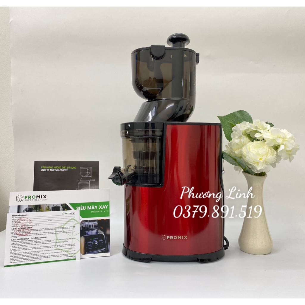 Máy ép hoa quả chậm Promix PM800 - Hàng chính hãng - BẢO HÀNH CHÍNH HÃNG 36 THÁNG