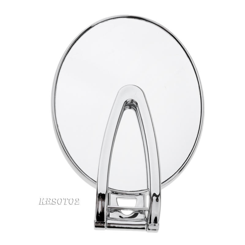 Gương Trang Điểm Kesoto2 Hai Mặt Độ Phóng Đại 2x Màu Bạc Tiện Dụng Mang Theo Du Lịch