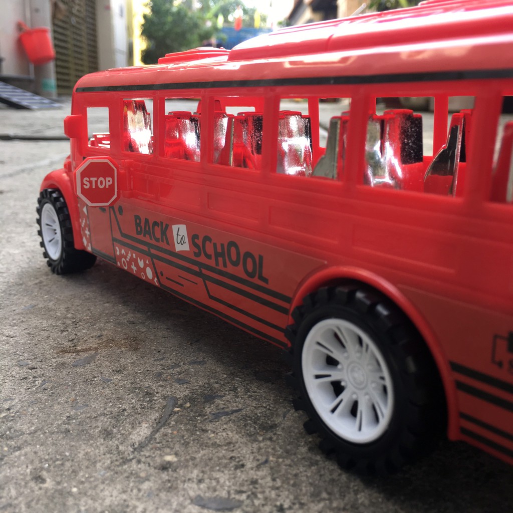 [ HCM SỈ=LẺ] Mô hình xe ô tô School bus đồ chơi trẻ em, hợp kim nhựa cao cấp,thiết kế đẹp.