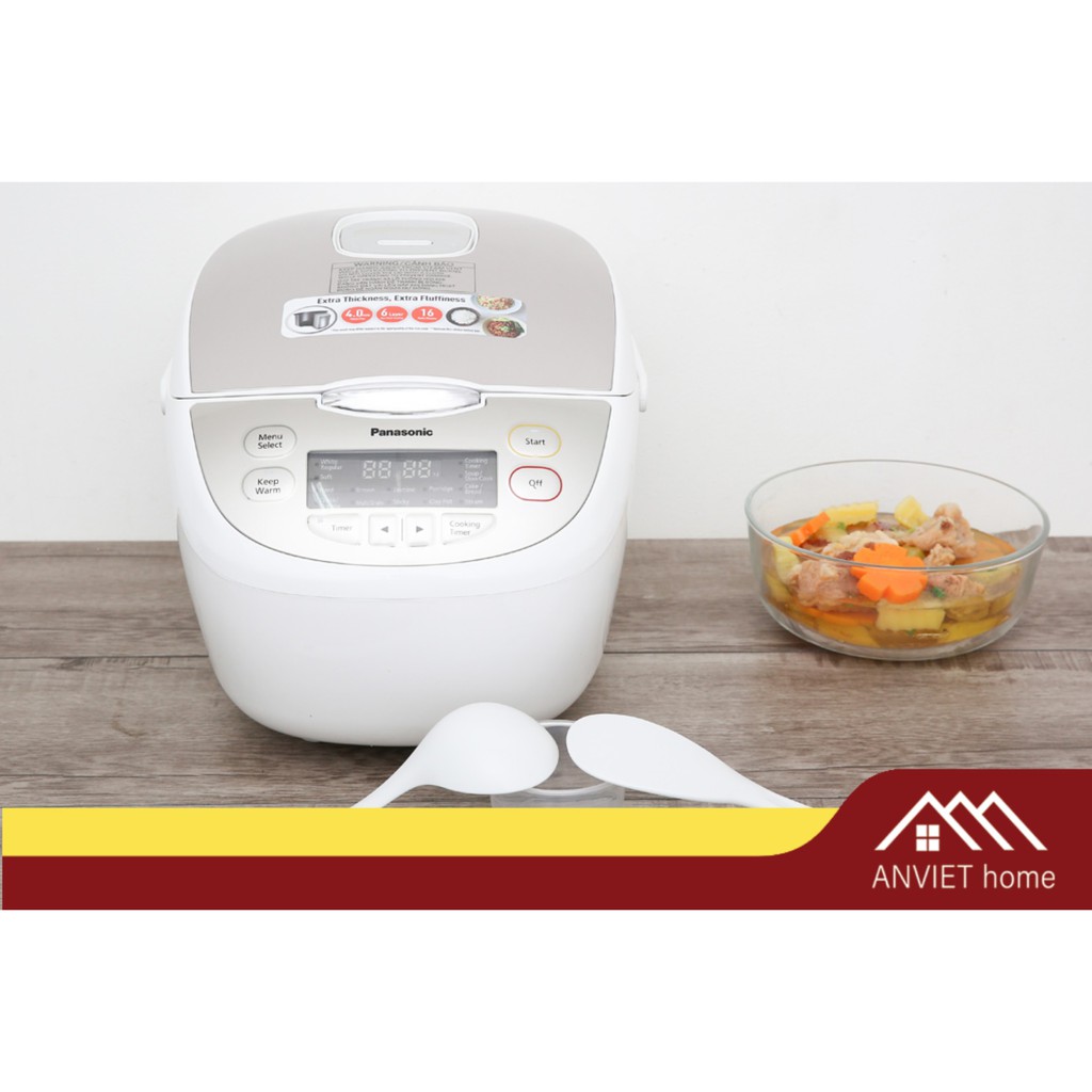 Nồi cơm điện tử Panasonic 1.8 lít SR-CP188NRAM Chính hãng