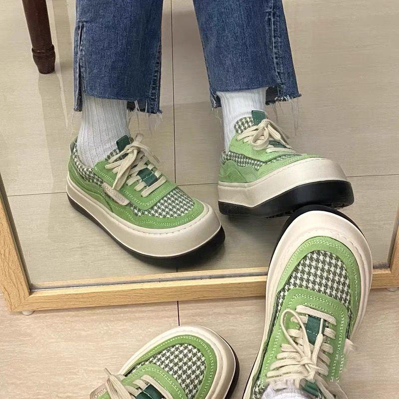 Giày thể thao hở ngón đế dày thời trang thu đông phong cách mới 2021 dành cho bạn nữ