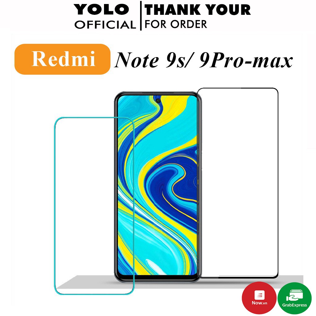 Cường lực redmi note 11 Pro K30 K40 K50 K60 gaming 7 10 9s xiaomi mi 10T Pro 10i 9 8 Lite 8 full màn tổng hợp Kính-[9D]