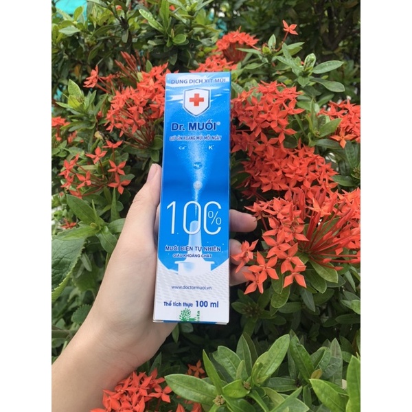 XỊT MŨI SÁT KHUẨN DR MUỐI 100ML